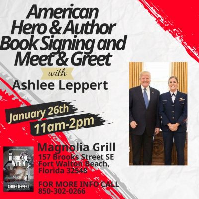 Magnolia Grill Book Signing Flier
